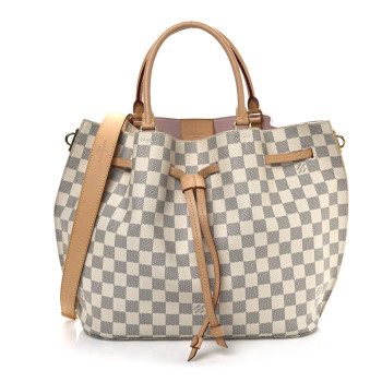 LOUIS VUITTON Damier Azur Girolata