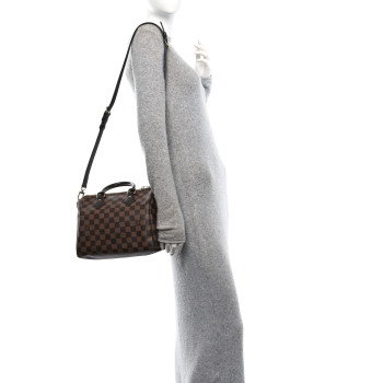 LOUIS VUITTON Damier Ebene Speedy Bandouliere 25