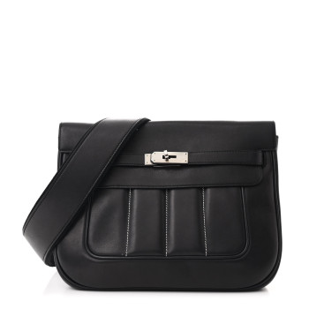 HERMES Veau Swift Sac Berline 28 Black