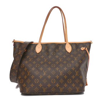 LOUIS VUITTON Monogram Inside Out Neverfull Bandouliere MM Rouge Sari