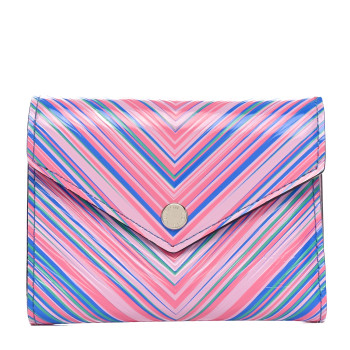 LOUIS VUITTON Epi Tropical Victorine Wallet Blue Rose