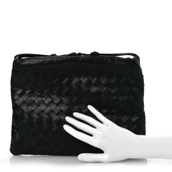 BOTTEGA VENETA Nappa Intrecciato Dustbag Black