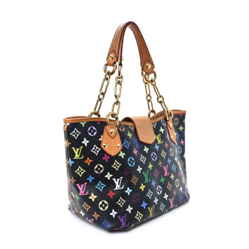 LOUIS VUITTON Monogram Multicolor Annie GM Black