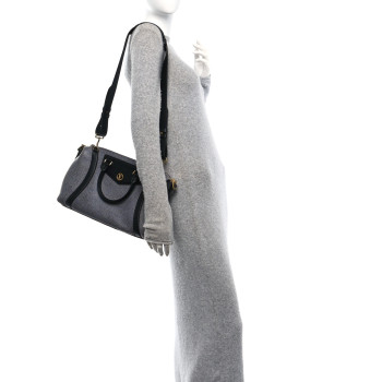 LOUIS VUITTON Lambskin Pixel Effect Biker MM Dark Denim
