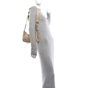 PRADA Nylon Re-Edition 2005 Shoulder Bag Cammeo
