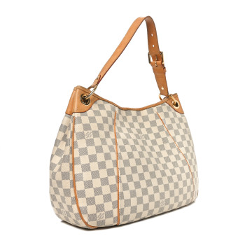 LOUIS VUITTON Damier Azur Galliera PM