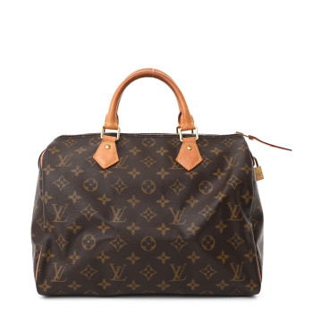 LOUIS VUITTON Monogram Speedy 30