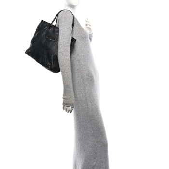 BALENCIAGA Veau Papier A5 Tote Tote Black