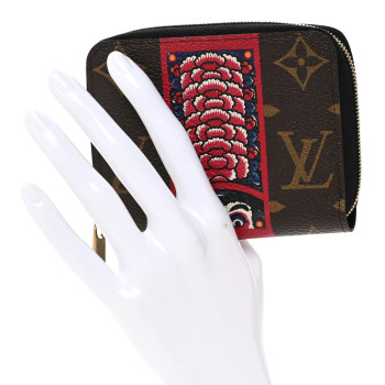 LOUIS VUITTON Monogram Kabuki Zippy Coin Purse