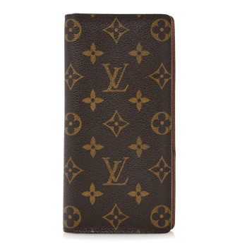 LOUIS VUITTON Monogram Brazza Wallet