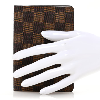 LOUIS VUITTON Damier Ebene Passport Cover