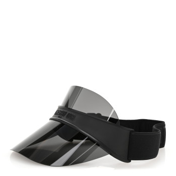 CHRISTIAN DIOR Mirrored DiorClubV1U Sun Visor Black