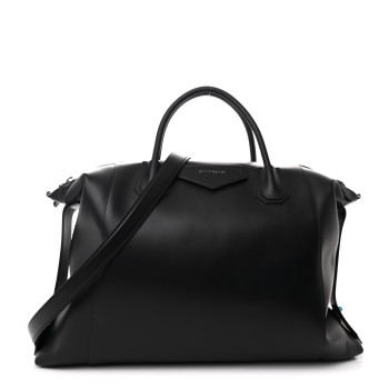 GIVENCHY Smooth Calfskin Large Soft Antigona Black