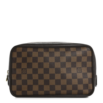LOUIS VUITTON Damier Ebene Trousse Toilette 28