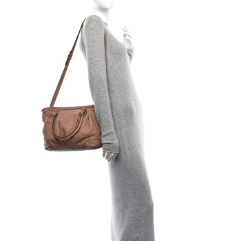 GUCCI Guccissima Medium Sukey Top Handle Bag Dusty Rose
