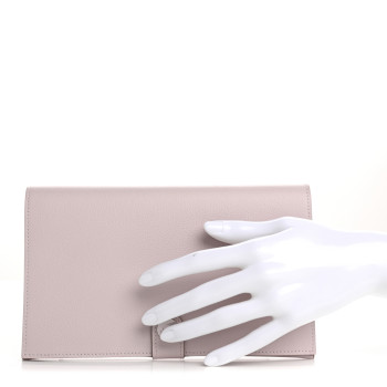 HERMES Evercolor RMS Toutenmain Wallet Mauve Pale