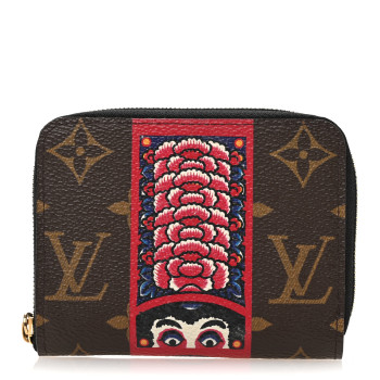 LOUIS VUITTON Monogram Kabuki Zippy Coin Purse
