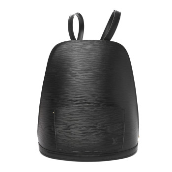 LOUIS VUITTON Epi Gobelins Backpack Black