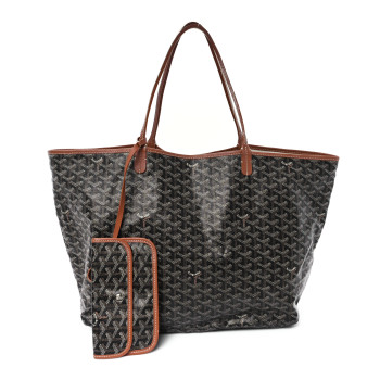 GOYARD Goyardine Saint Louis GM Black Gold
