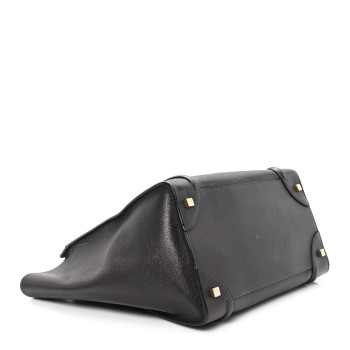 CELINE Soft Grained Calfskin Mini Luggage Brown