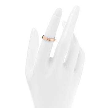 CARTIER 18K Pink Gold 3.5mm LOVE Wedding Band Ring 51 5.75
