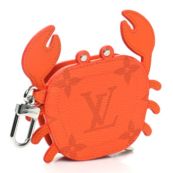 ルイヴィトン　Crab Bag Charm クラブ カニ オレンジ LOUIS VUITTON Monogram Crab Bag Charm Orange 1614349