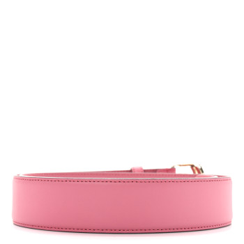 GUCCI Moon Calfskin Interlocking G 37mm Belt 80 32 Glossy Pink