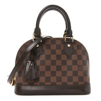 LOUIS VUITTON Damier Ebene Alma BB