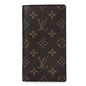 LOUIS VUITTON Monogram Pocket Agenda Cover