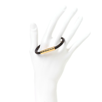 LOUIS VUITTON Monogram LV Confidential Bracelet 17