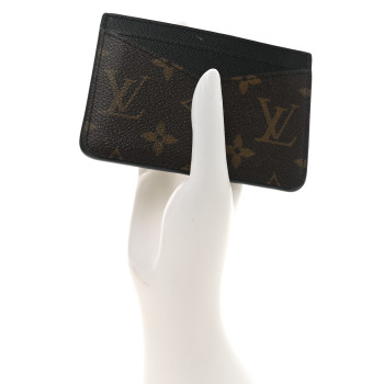 LOUIS VUITTON Monogram Macassar Neo Porte-Cartes Card Holder