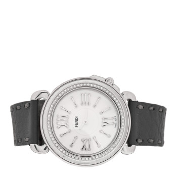 FENDI(フェンディ) Selleria Mother of Pearl Dial Ladies Watch New Fendi Selleria MOP Dial LTHR Strap Women's Watch 001