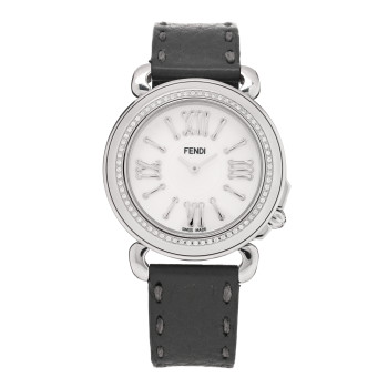FENDI(フェンディ) Selleria Mother of Pearl Dial Ladies Watch New Fendi Selleria MOP Dial LTHR Strap Women's Watch 001