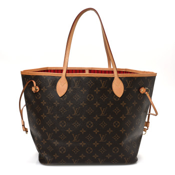 LOUIS VUITTON Monogram Neo Neverfull MM Cherry