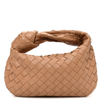 BOTTEGA VENETA Nappa Intrecciato Mini Jodie Sandalwood
