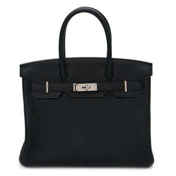 HERMES Togo Birkin 30 Black