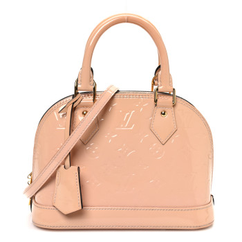 LOUIS VUITTON Vernis Alma BB Rose Ballerine