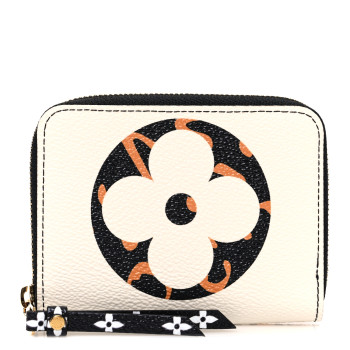 LOUIS VUITTON Monogram Giant Jungle Zippy Coin Purse Ivory