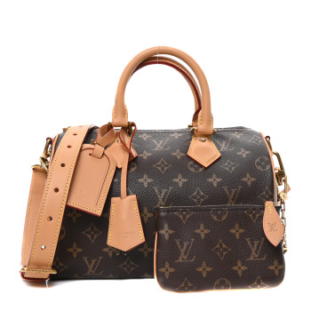 LOUIS VUITTON Calfskin Monogram Speedy P9 Bandouliere 25 LOUIS VUITTON Calfskin Monogram Speedy P9 Bandouliere 25