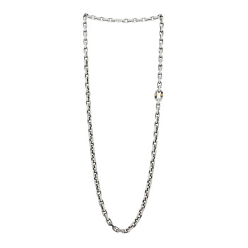 【maicca】80s tiffany 14k × silver Vintage Tiffany & Co Toggle Necklace 16
