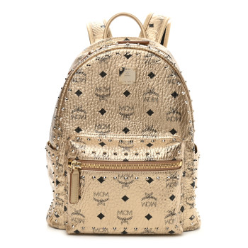 ♡　MCM MCM Calfskin Visetos Rabbit Zoo Doll Crossbody Cognac 650571