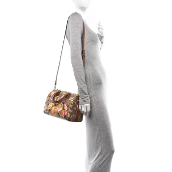 LOUIS VUITTON Metallic Monogram LV Garden Speedy Bandouliere 25 Gold LOUIS VUITTON Metallic Monogram LV Garden Speedy Bandouliere 25 Gold