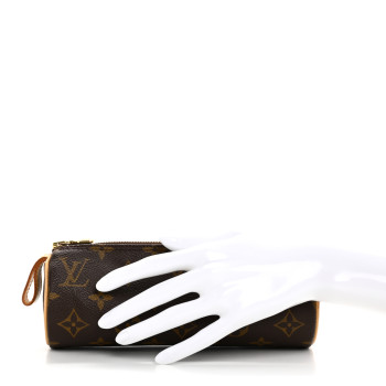 LOUIS VUITTON Monogram Trousse Ronde 20 Makeup Case