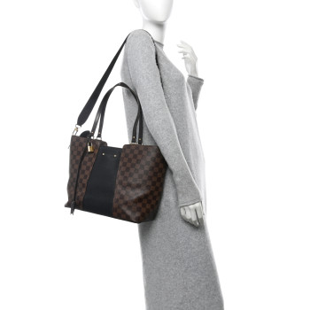 LOUIS VUITTON Damier Ebene Jersey Black