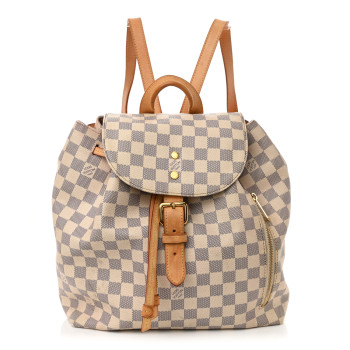 LOUIS VUITTON Damier Azur Sperone Backpack