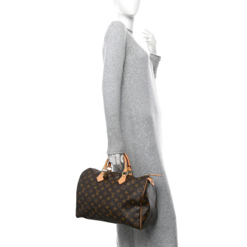 LOUIS VUITTON Monogram Speedy 35