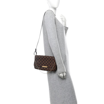 LOUIS VUITTON Damier Ebene Favorite MM