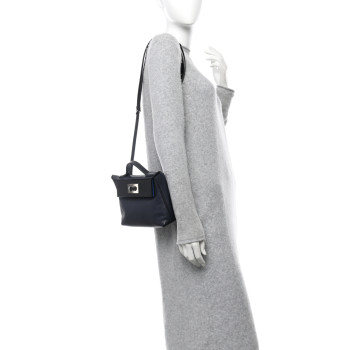 HERMES Evercolor Swift Verso 24/24 21 Bleu Nuit Black Caban Bleu France