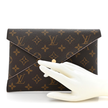 LOUIS VUITTON Monogram Large Kirigami Pochette Insert Rose Ballerine