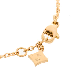 LOUIS VUITTON 18K Pink Gold Diamond Idylle Blossom Bracelet